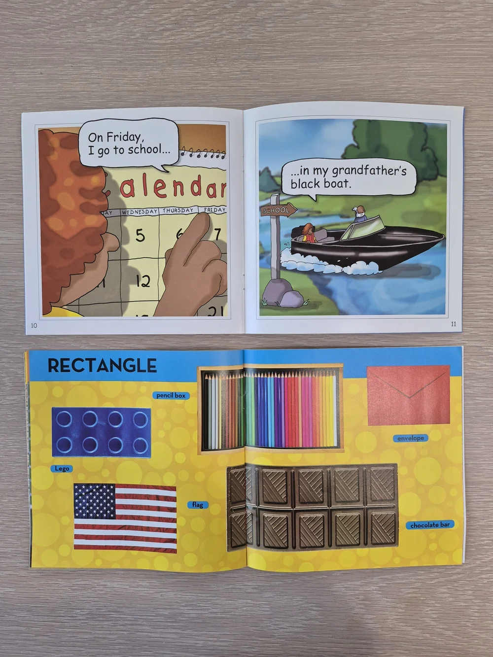 National Geographic Little Kids Look & Learn: Shapes! - Yellow
